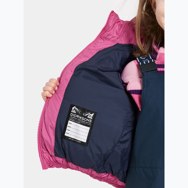 Kurtka dziecięca Didriksons Roxen sweet pink 9