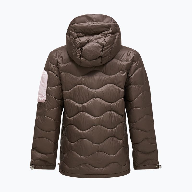Kurtka puchowa damska Peak Performance Helium Utility Down terrain tan/mountain blush 8