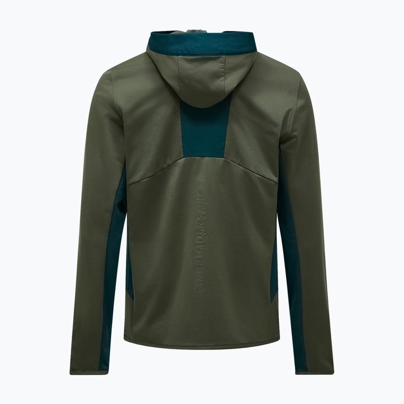 Bluza męska Peak Performance Utility Light Zip pine needle/ponderosa pine 4