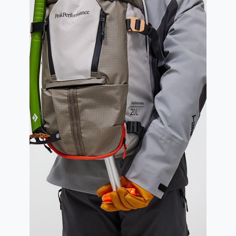 Plecak narciarski Peak Performance Vertical Ski 20 l avid beige/antarctica 7