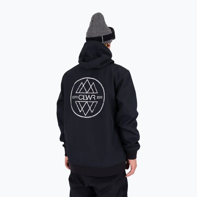 Bluza snowboardowa Colourwear Est 2010 Hood black 4