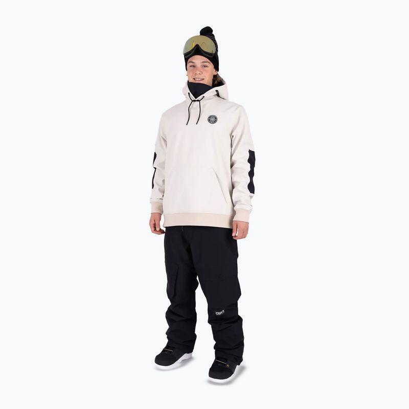 Bluza snowbordowa Colourwear Est 2010 Hood off-white 2