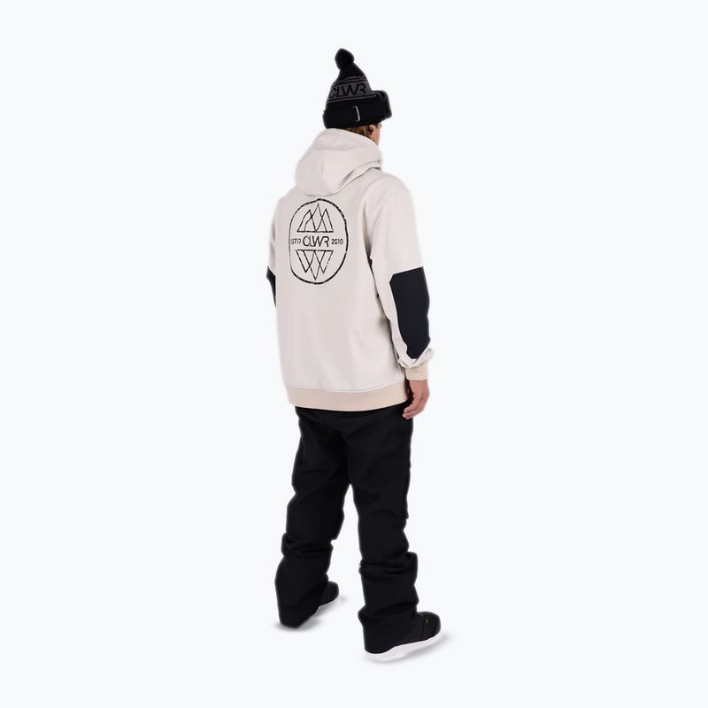 Bluza snowbordowa Colourwear Est 2010 Hood off-white 4