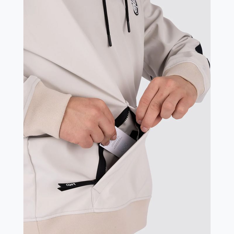 Bluza snowbordowa Colourwear Est 2010 Hood off-white 7