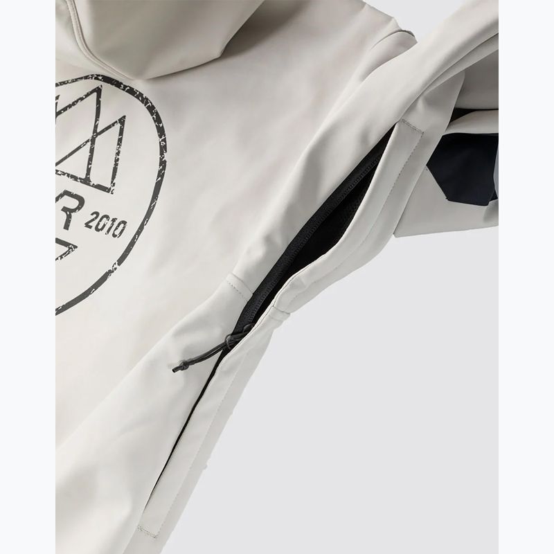Bluza snowbordowa Colourwear Est 2010 Hood off-white 11