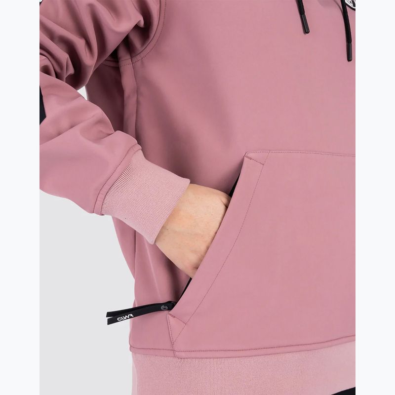 Bluza snowboardowa Colourwear Est 2010 Hood dk rose 6