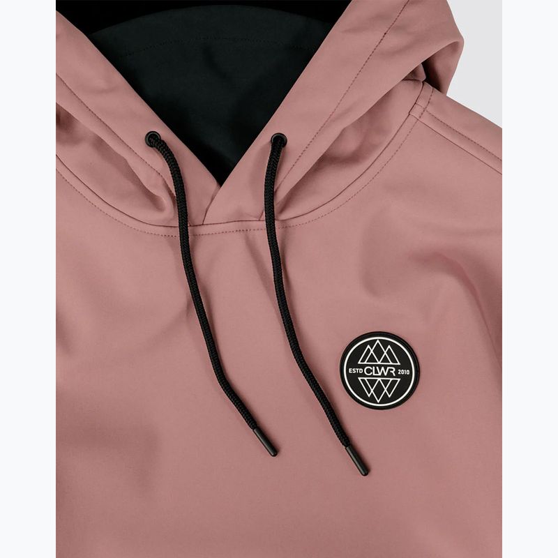 Bluza snowboardowa Colourwear Est 2010 Hood dk rose 11
