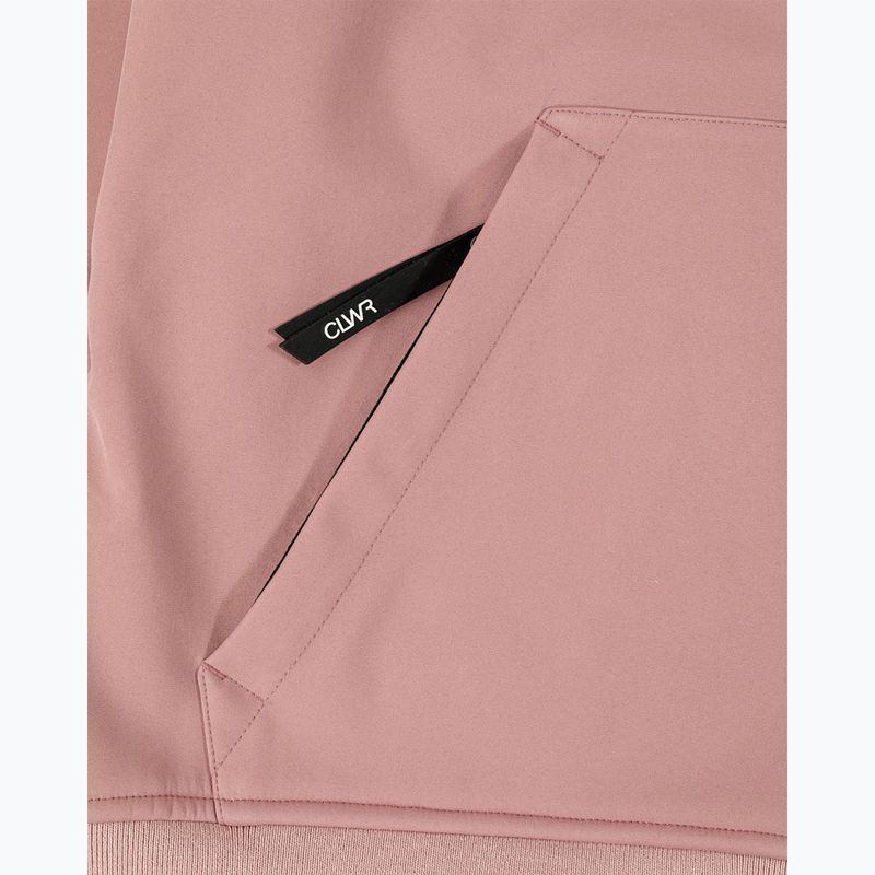 Bluza snowboardowa Colourwear Est 2010 Hood dk rose 12