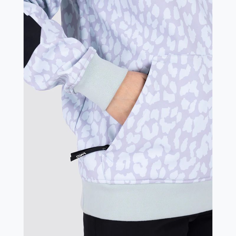 Bluza snowboardowa Colourwear Est 2010 Hood leo lilac 7
