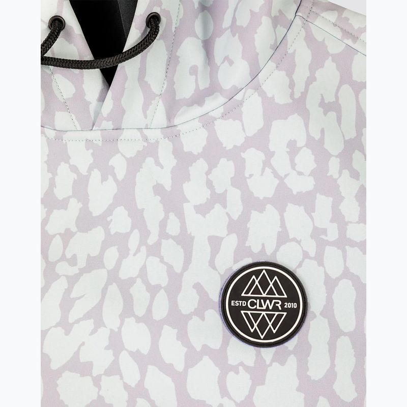 Bluza snowboardowa Colourwear Est 2010 Hood leo lilac 11