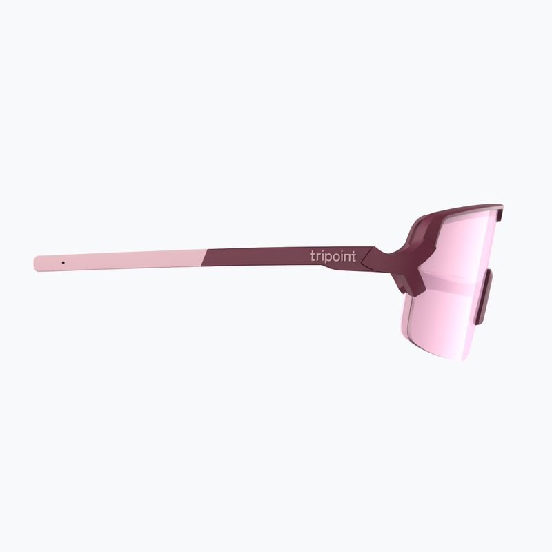 Okulary przeciwsłoneczne Tripoint 009 Lake Prespa Small matt burgundy/brown/pink multi 4
