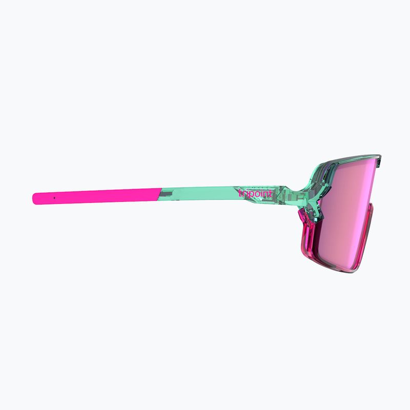 Okulary przeciwsłoneczne Tripoint 008 Lake Prespa Small X crystal neon turquoise/brown/pink multi 4
