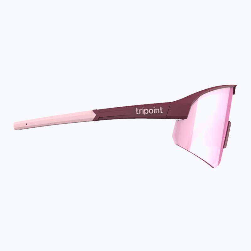 Okulary przeciwsłoneczne Tripoint 005 Lake Victoria matt burgundy/brown/pink multi 4