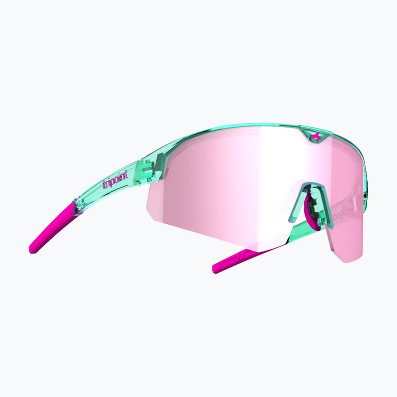 Okulary przeciwsłoneczne Tripoint 005 Lake Victoria transparent neon turquoise/brown/pink multi