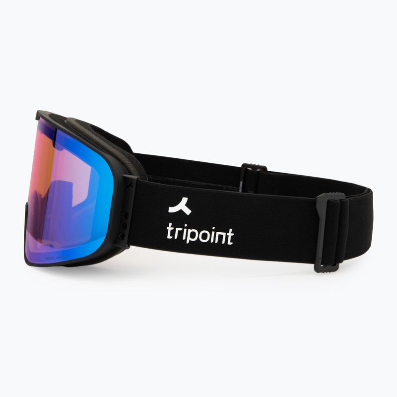 Gogle narciarskie Tripoint 109 Tumba Peak matt black/orange/blue multi ultravue 4
