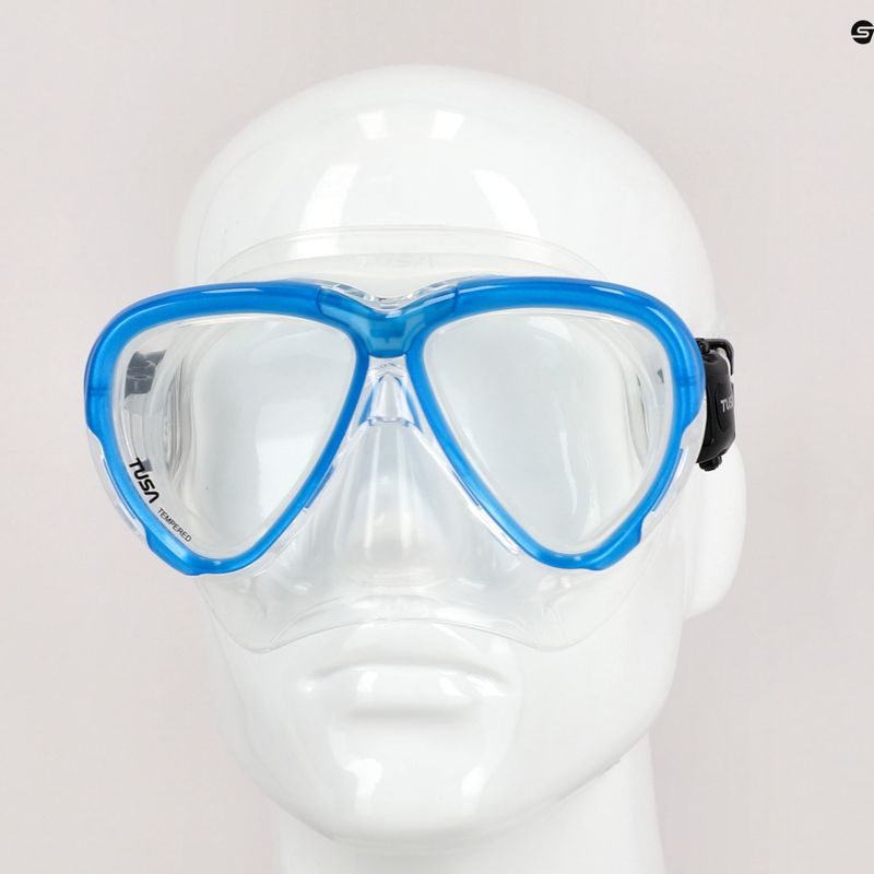 Maska do nurkowania TUSA Intega white/blue 7