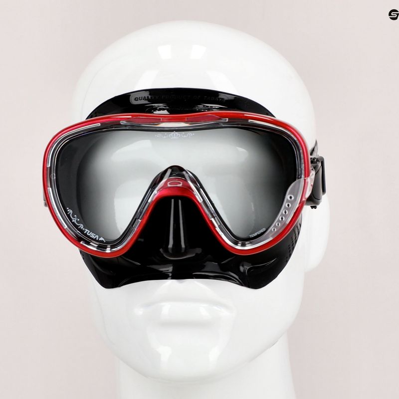 Maska do nurkowania TUSA Tina FD black/red 7