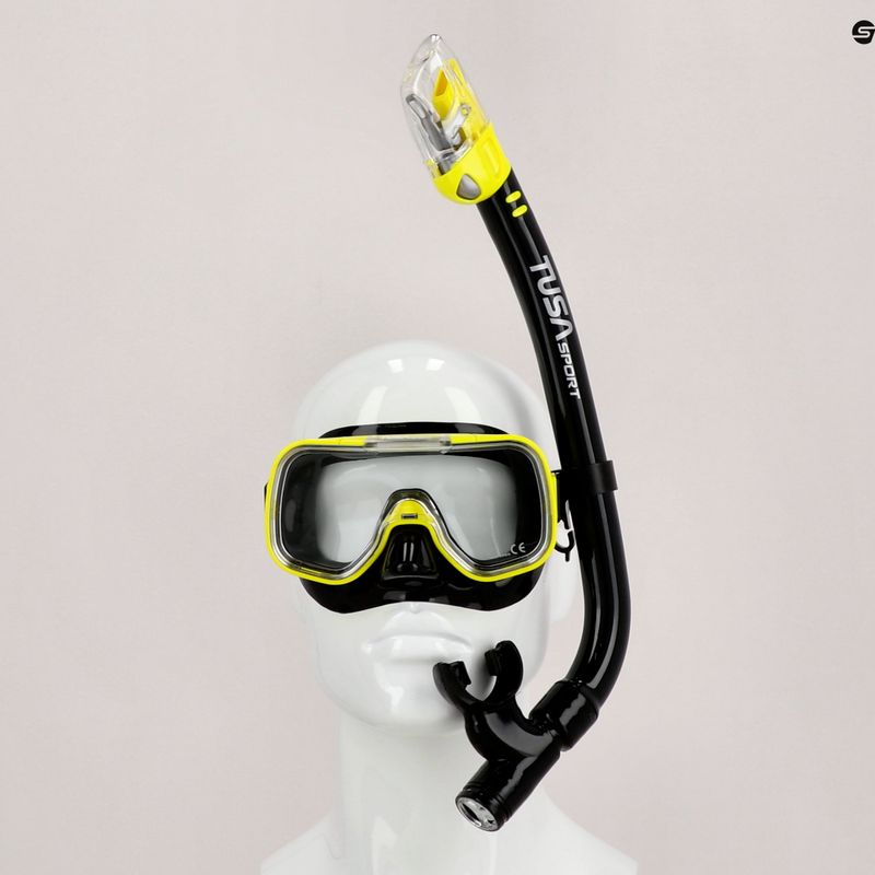 Zestaw do nurkowania dziecięcy TUSA Mini-Kleio UC-2022 yellow/black 8