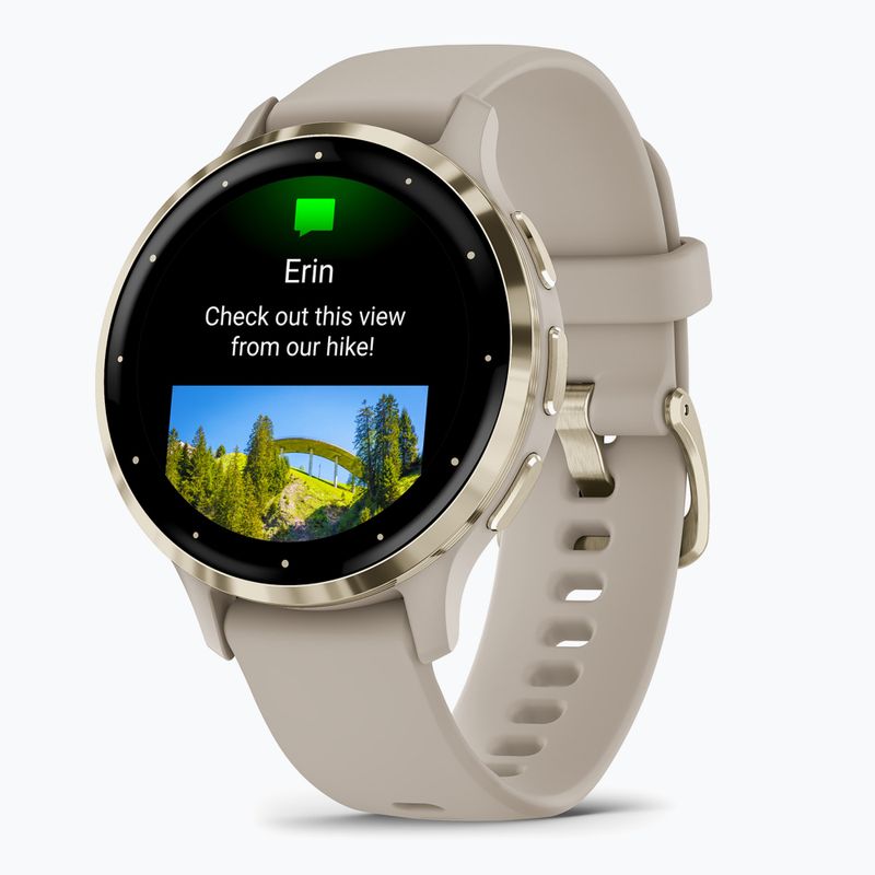 Zegarek Garmin Venu 3S soft gold/french gray 3