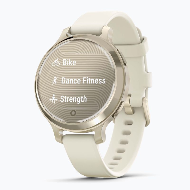 Zegarek Garmin Lily 2 Active lunar gold/bone 2