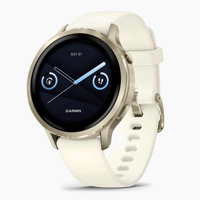 Zegarek Garmin Venu 4 41 mm lunar gold/bone 2