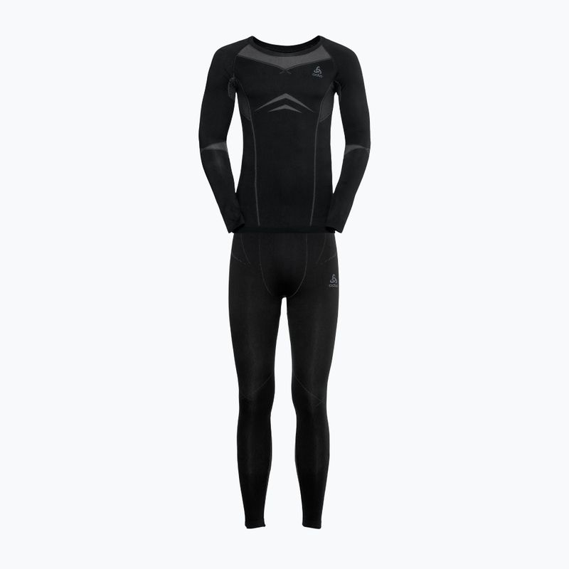 Komplet bielizny termoaktywnej męskiej ODLO Fundamentals Performance Warm black/ odlo graphite grey 13