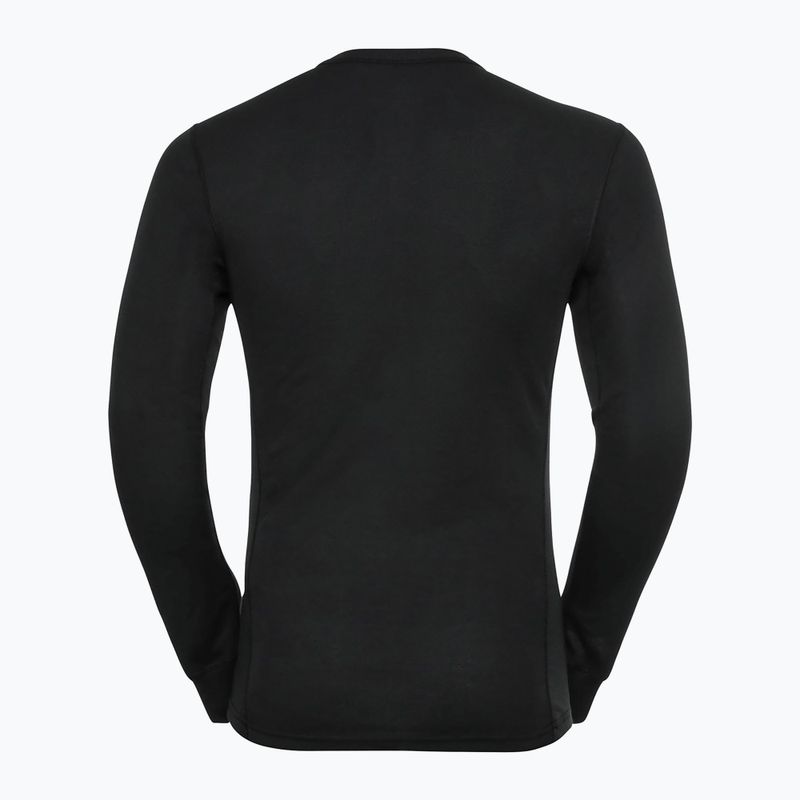 Bluza termoaktywna męska ODLO Active Warm Bl Top Crew Neck black 4