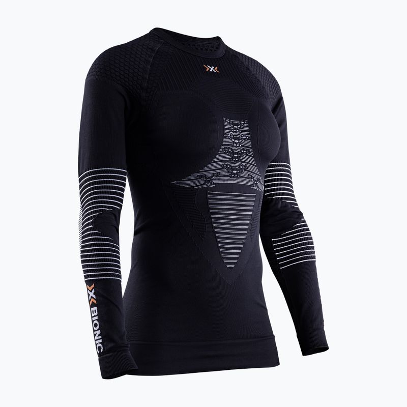 Bluza termoaktywna damska X-Bionic Energizer 4.0 opal black/arctic white 6