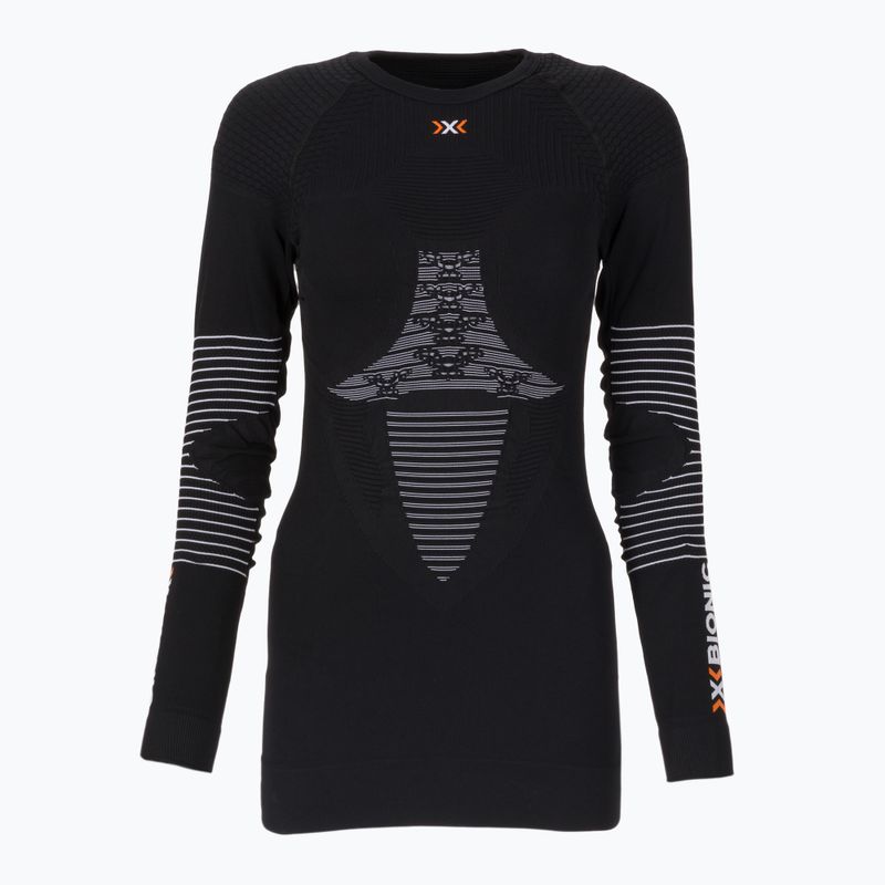 Bluza termoaktywna damska X-Bionic Energizer 4.0 opal black/arctic white