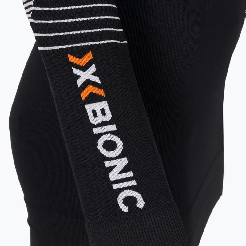 Bluza termoaktywna damska X-Bionic Energizer 4.0 opal black/arctic white 4