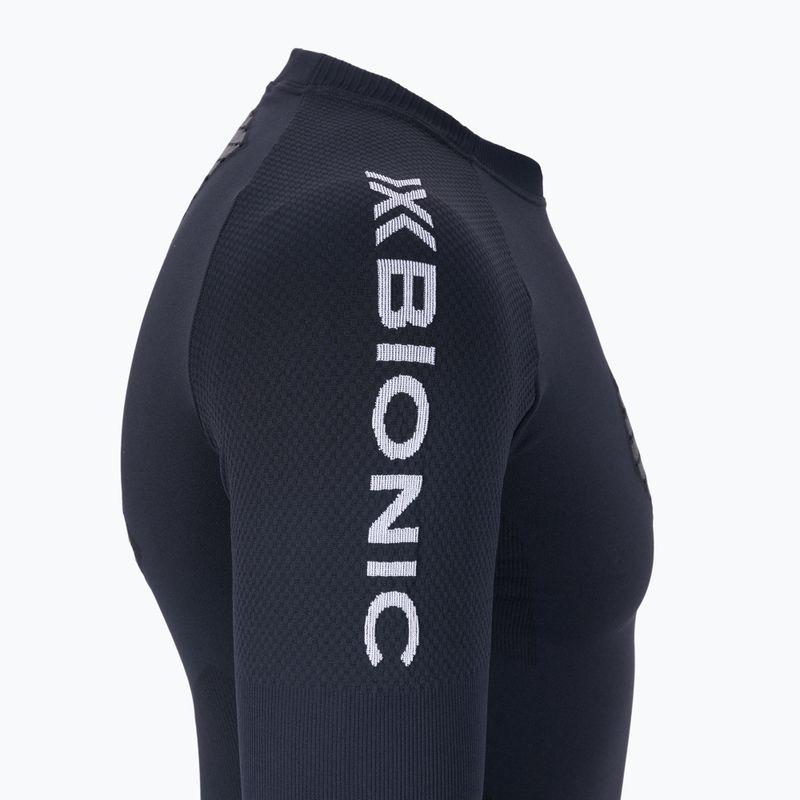 Bluza termoaktywna męska X-Bionic Invent 4.0 Run Speed black/charcoal 4