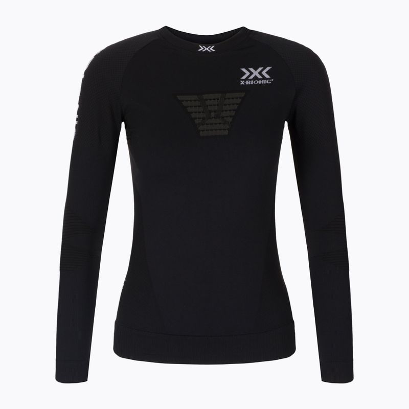 Bluza termoaktywna damska X-Bionic Invent 4.0 Run Speed black/charcoal