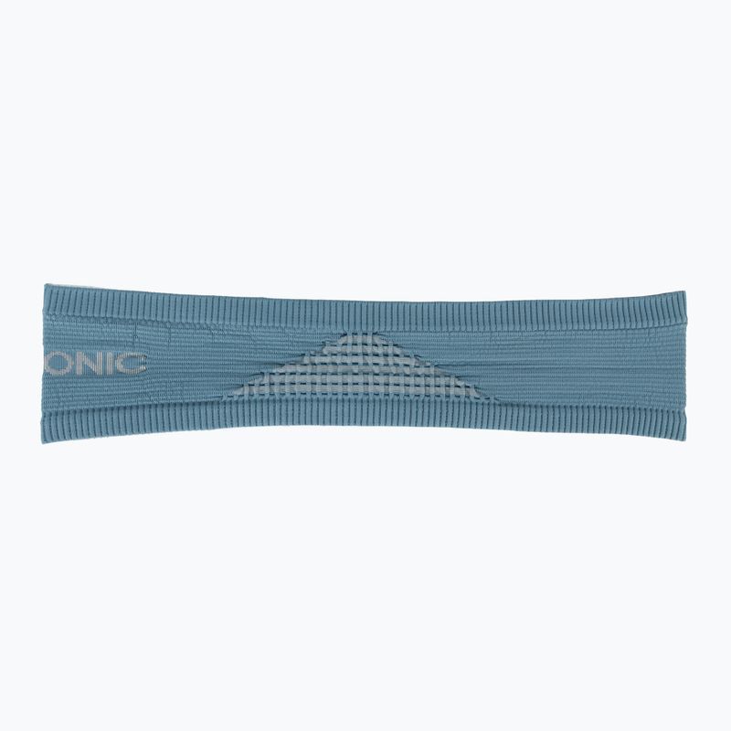 Opaska termoaktywna X-Bionic Headband 4.0 bluestone/dolomite grey 2