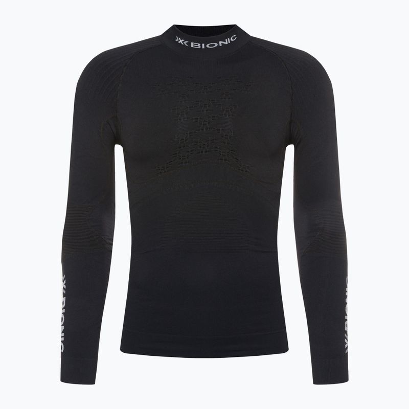 Bluza termoaktywna męska X-Bionic Energy Accumulator 4.0 Turtle Neck opal black/arctic white