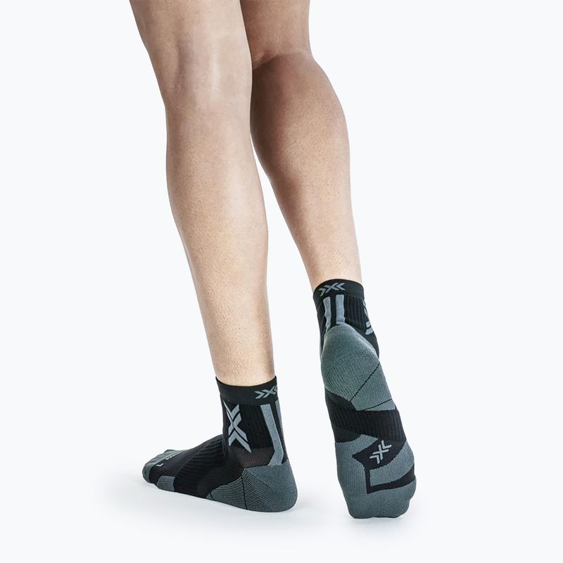 Skarpety męskie X-Socks Run Perform Ankle black/charcoal 3