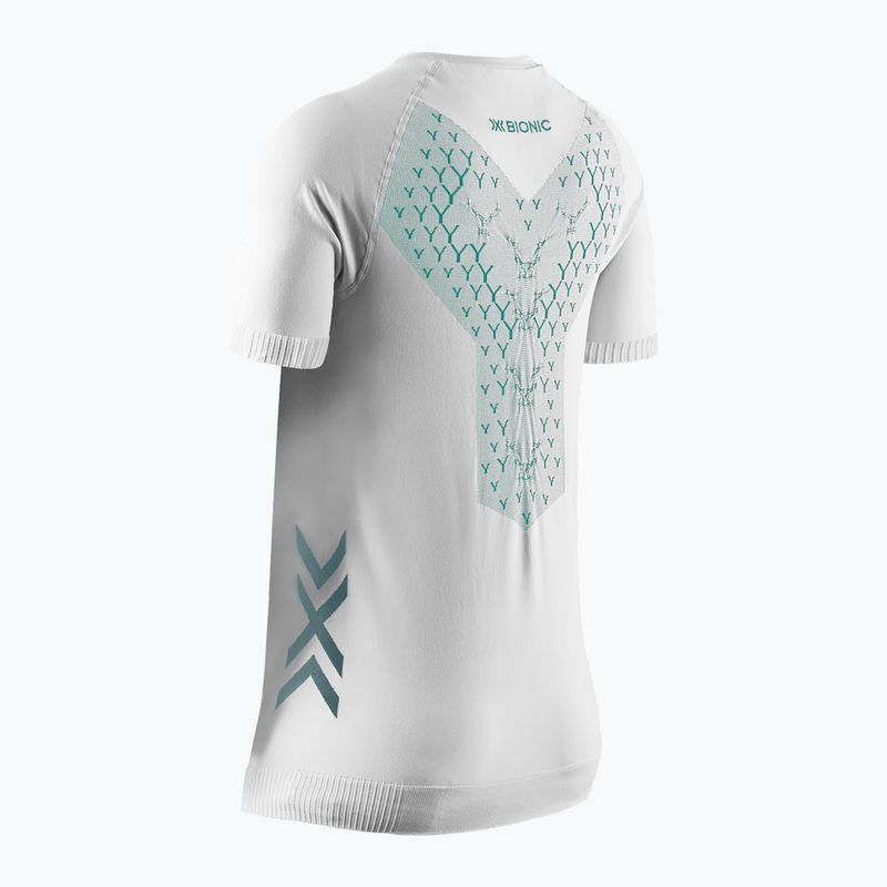 Koszulka do biegania damska X-Bionic Twyce Run white/clear water 2
