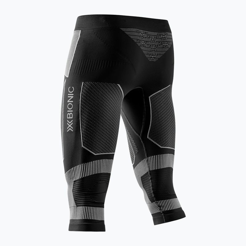 Spodnie termoaktywne męskie X-Bionic Energy Accumulator Light Pants 3/4 black/light grey 2