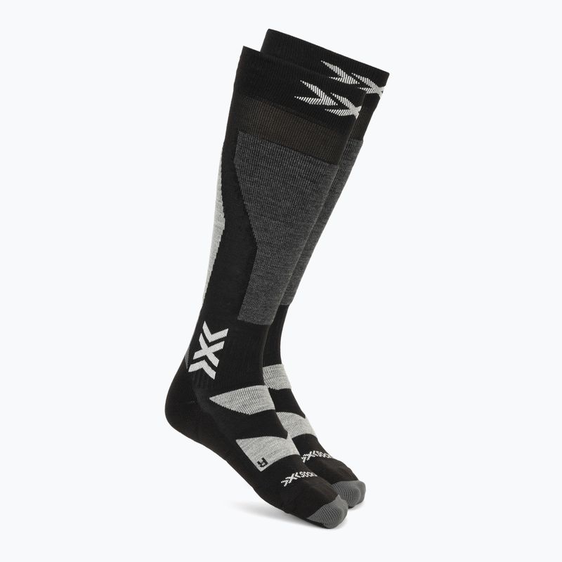 Skarpety snowboardowe X-Socks Snowboard Discover Otc x black/light grey