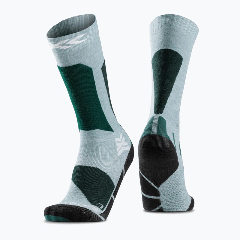 Skarpety narciarskie dziecięce X-Socks Ski Discover Otc sage green/english lawn 6