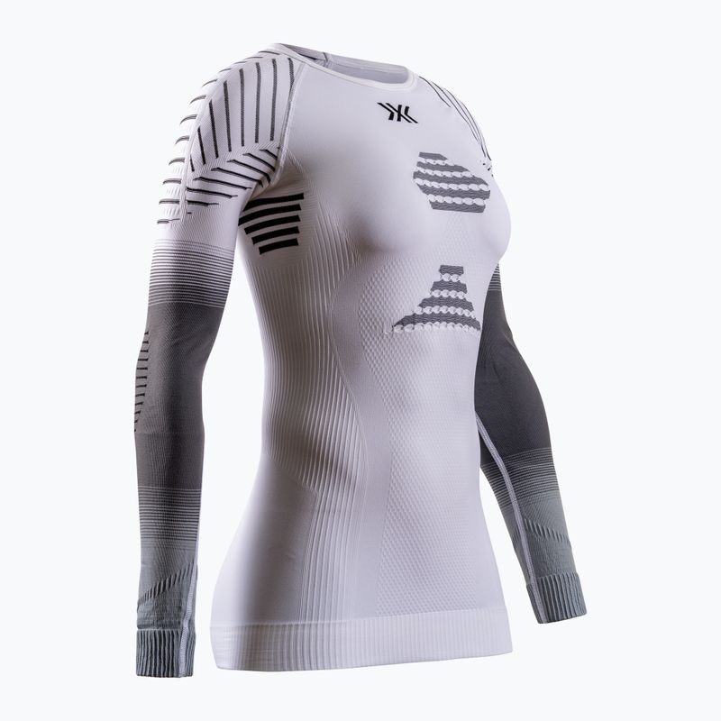 Bluza termoaktywna damska X-Bionic Invent Fx Shirt white/grey/light grey