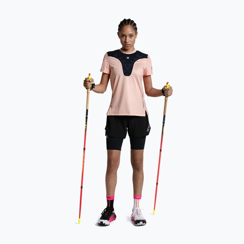 Koszulka do biegania damska X-Bionic Corefusion Run Shirt fresh peach 2