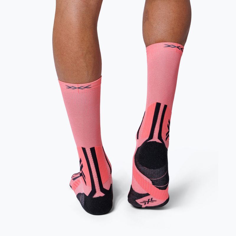 Skarpety X-Socks Trailrun Perform Crew dusty rose/x black 4