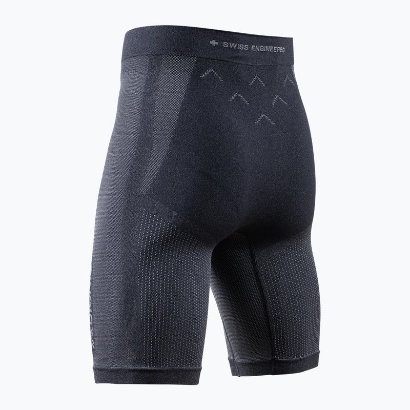 Spodenki termoaktywne męskie X-Bionic Xceed Run Tights x black/rhino grey 3