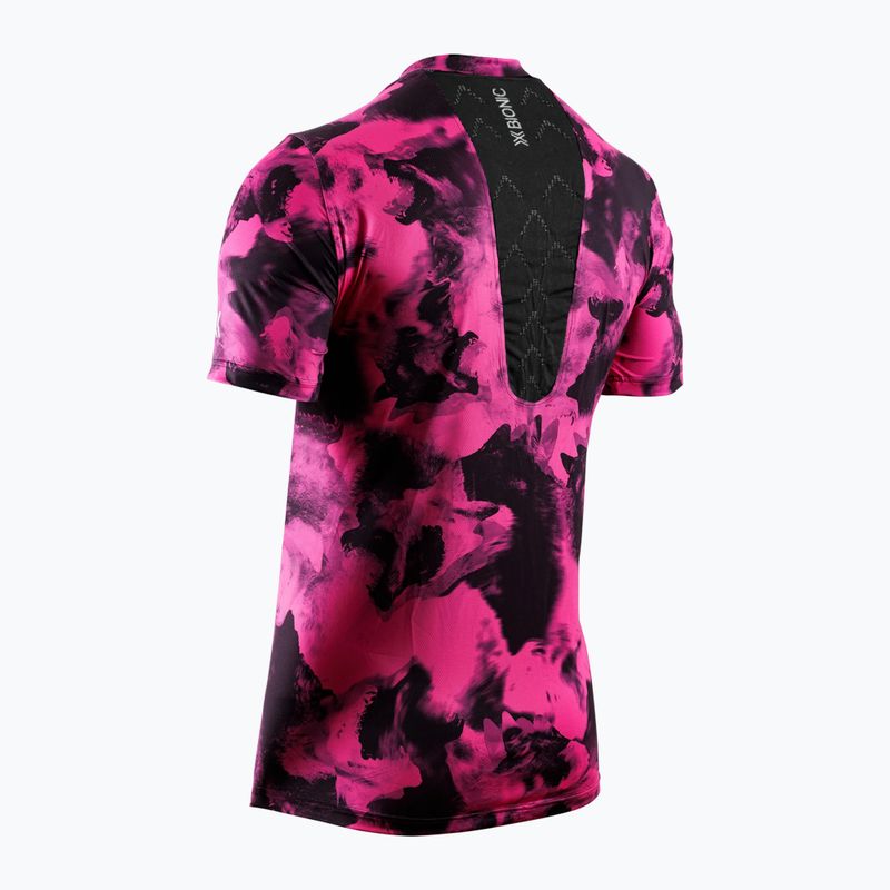 Koszulka do biegania męska X-Bionic Corefusion Run wolfpack/black/neo pink 3