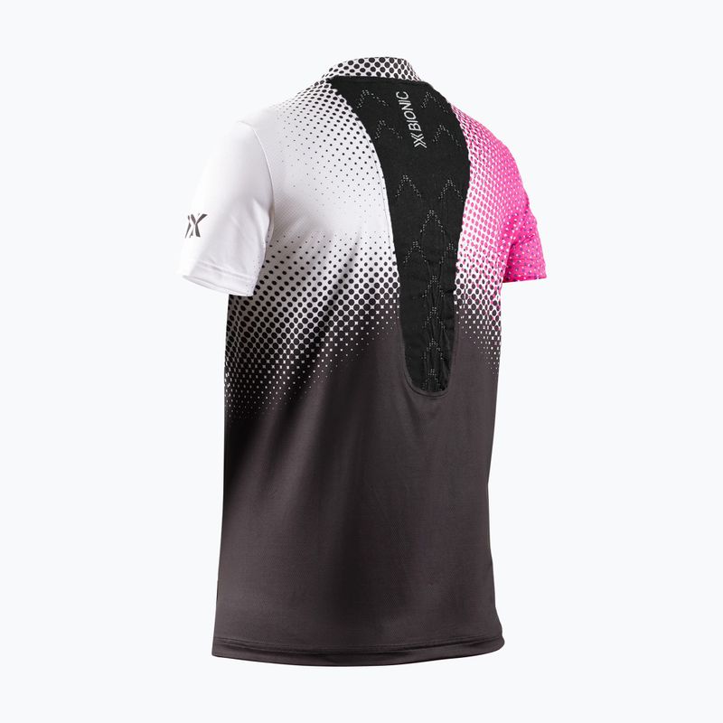 Koszulka do biegania damska X-Bionic Corefusion Run dot fade/neo pink/white 7