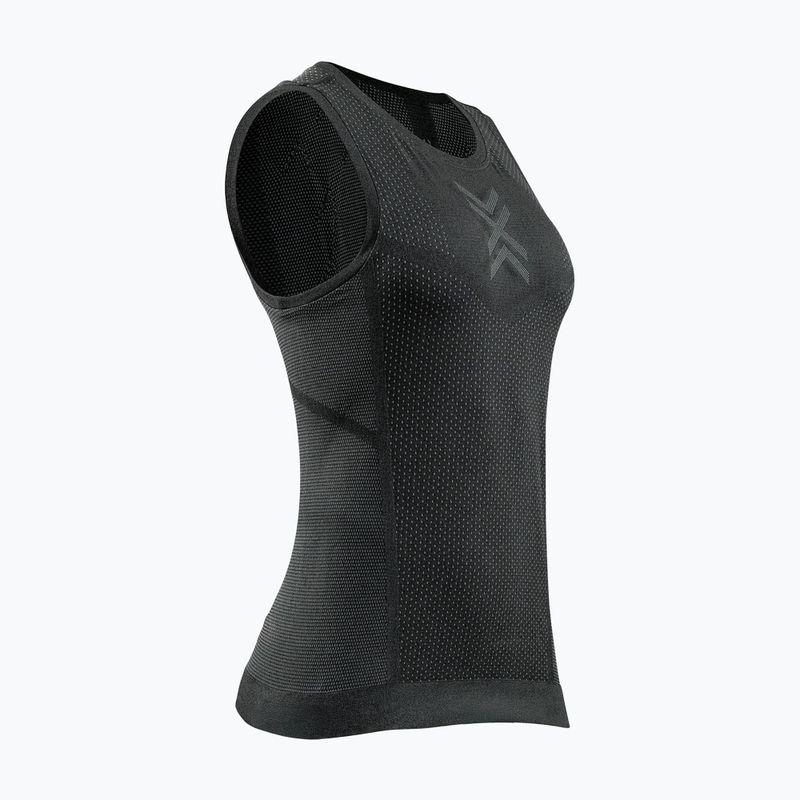 Koszulka do biegania damska X-Bionic Xceed Run x black/rhino grey 2