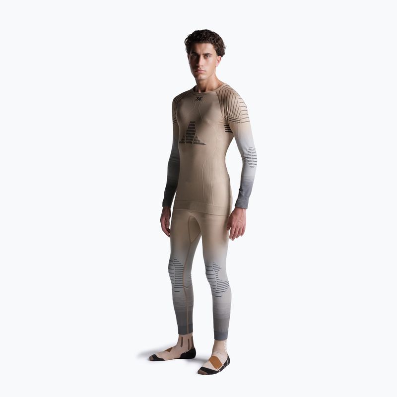 Bluza termoaktywna męska X-Bionic Invent Fx Shirt sand/light grey/grey 2