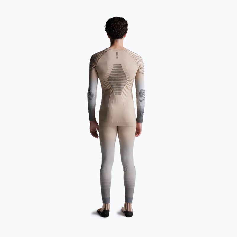 Bluza termoaktywna męska X-Bionic Invent Fx Shirt sand/light grey/grey 4
