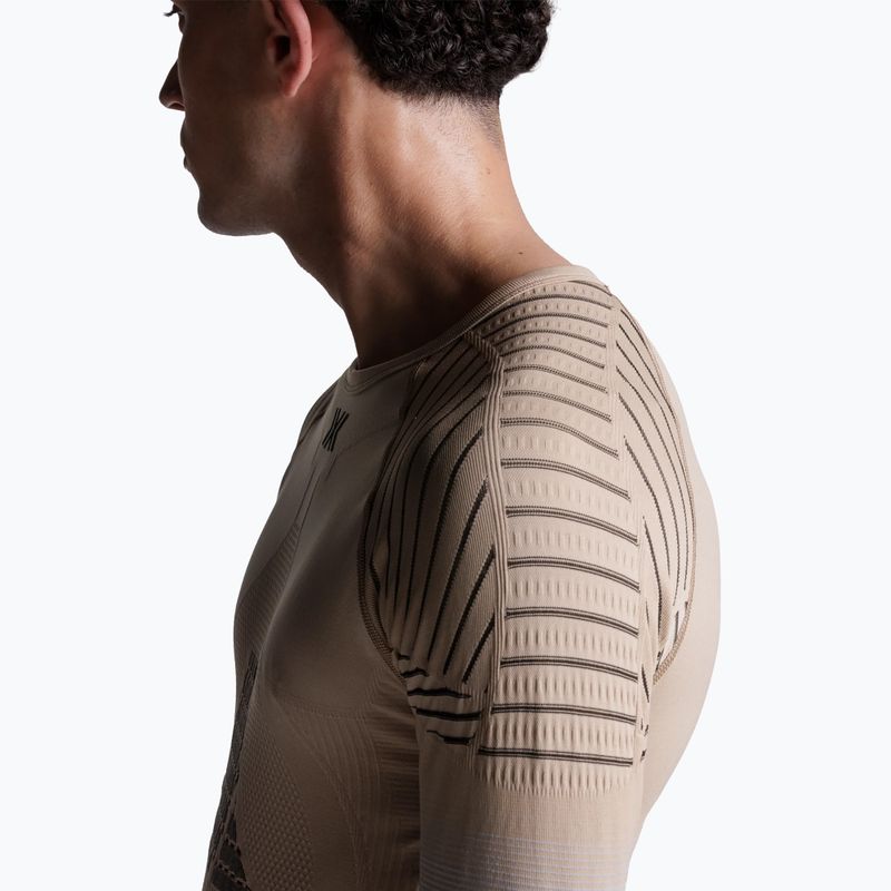 Bluza termoaktywna męska X-Bionic Invent Fx Shirt sand/light grey/grey 6