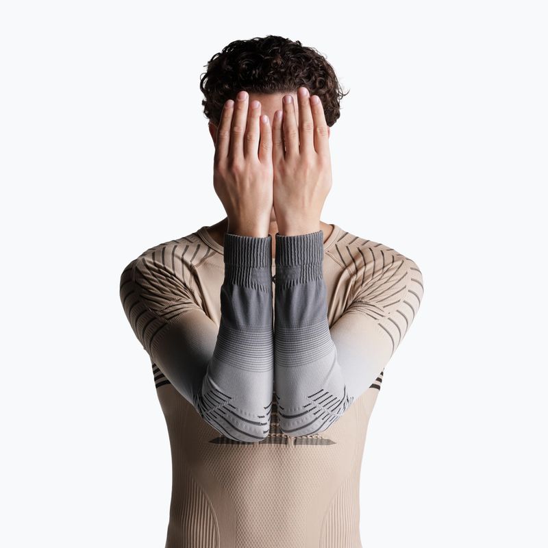 Bluza termoaktywna męska X-Bionic Invent Fx Shirt sand/light grey/grey 9